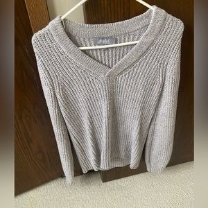 Grey sweater. Never worn. Size small